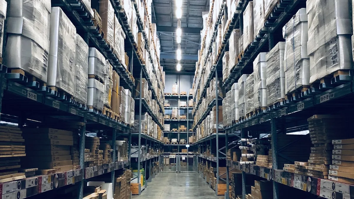 Commercial warehouse facility and industrial storage yard in Al Quoz Dubai